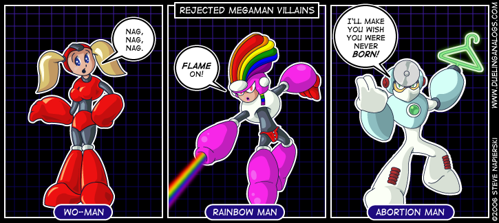 Rejected Mega Man Villains II