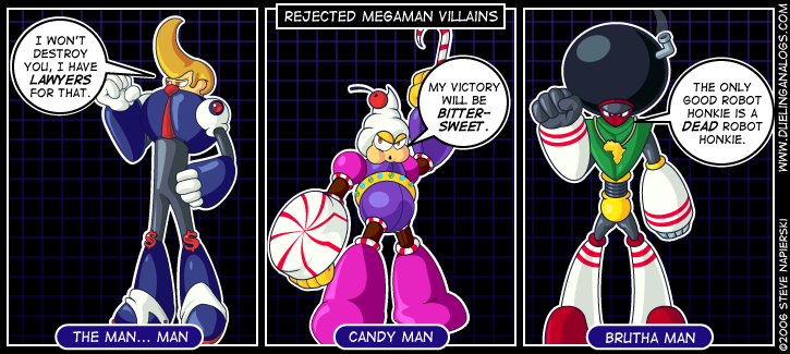 Rejected Mega Man Villains IV