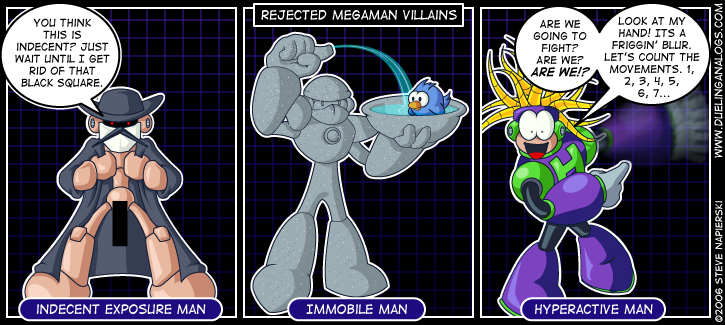 Rejected Mega Man Villains VI