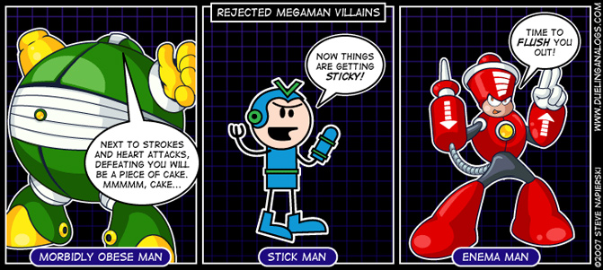 Rejected Mega Man Villains IX
