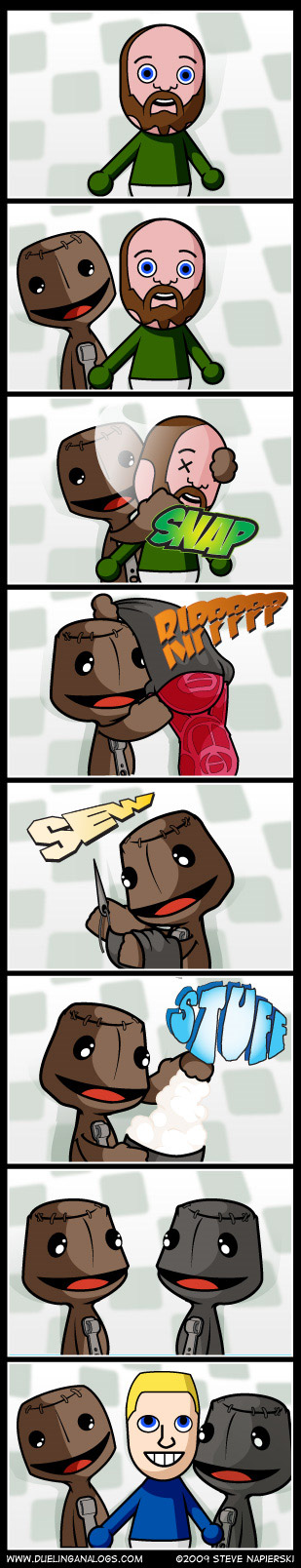 Birth of a Sackboy