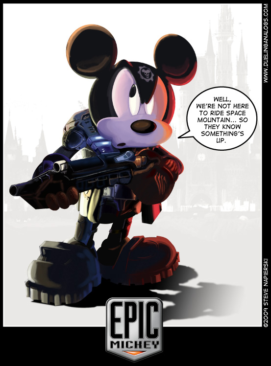 epic mickey mickey mouse