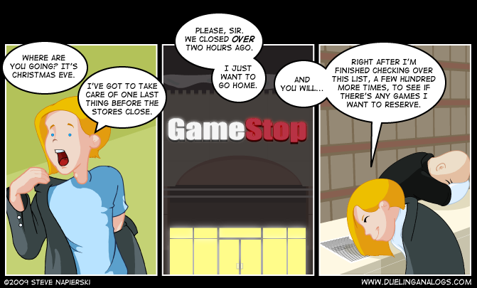 Making A List Checking It Twice A Video Games Comic Dueling Analogs 5590