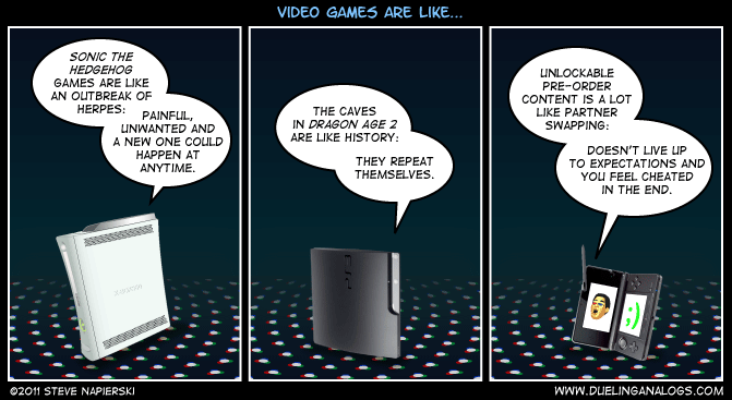 Video Games are like…