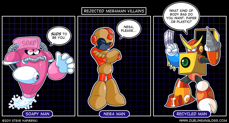 Rejected Mega Man Villains XIII