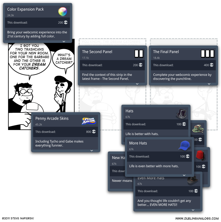 If Webcomics Had DLC
