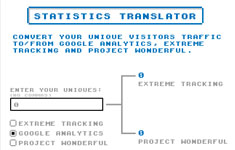 Unique Visitor Converter