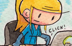 Zero Suit Samus Googles Herself