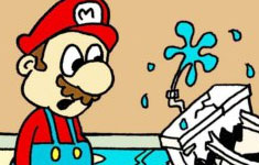 Ah-ha! Plumbers!