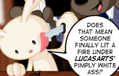 Lucasarts’ Pimply White Ass