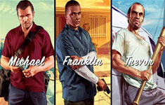 GTAV Trailers Michael, Franklin, Trevor