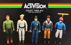 Custom Atari 2600 Era Activision Action Figures Custom Atari 2600 Era Activision Action Figures