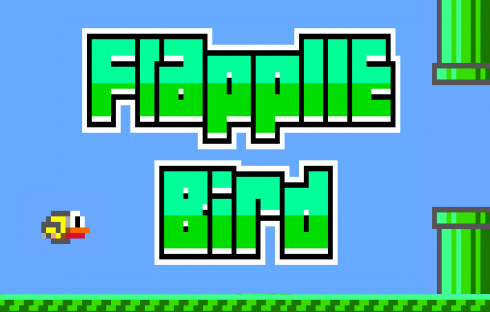 Flappy Bird for Apple II Flappy Bird for Apple II
