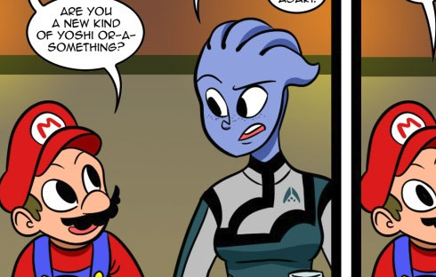 Meanwhile, at the Gamers Bar Meanwhile, at the Gamers Bar