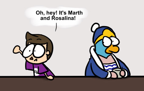 Meanwhile, at the Smash Café