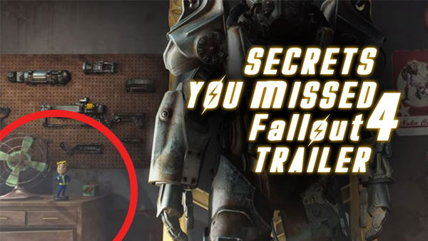 Secrets You Missed In The Fallout 4 Trailer A Video Games Video