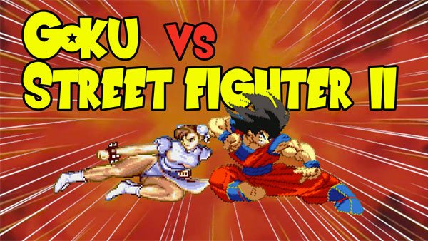 Goku vs. Street Fighter 2
