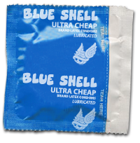 Blue Shell Condoms