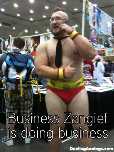 Business Zangief is doing business