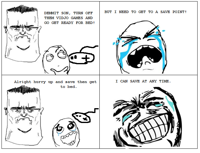 But I Need to get to a Save Point! But I Need to get to a Save Point!