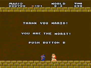 Worst Super Mario Bros. Player Ever!!