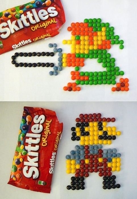 Skittles Gaming Art