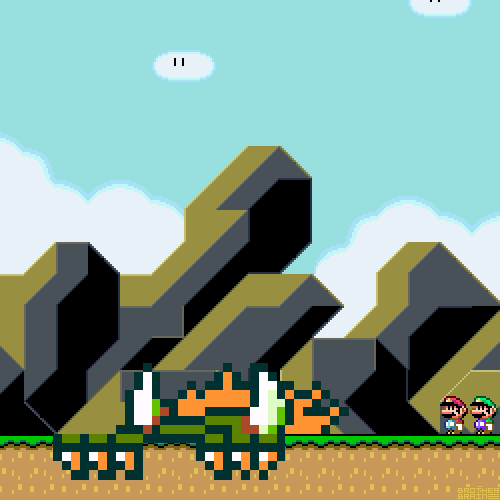 Pixel Art - Super Mario World