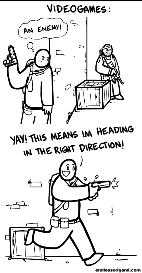 Real World vs. Video Games