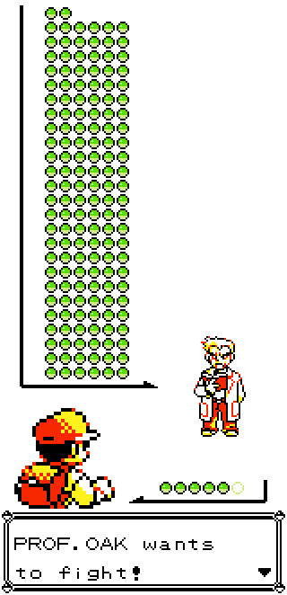 Professor Oak wants to fight! Professor Oak wants to fight!