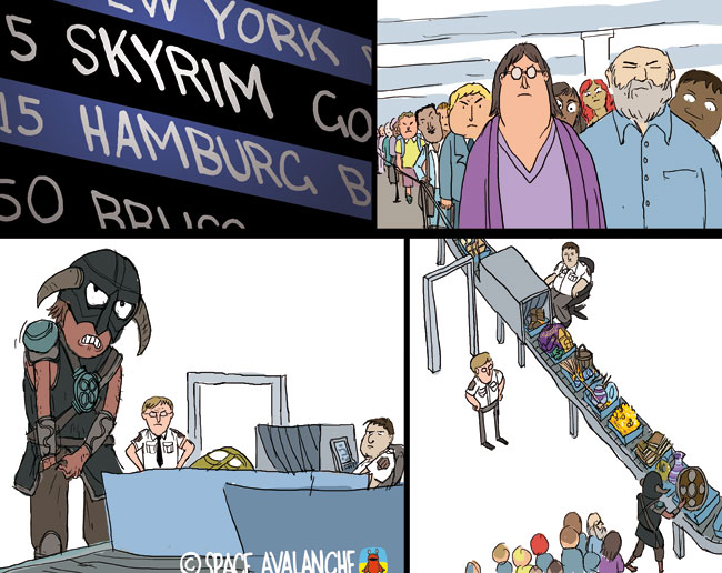 Now Boarding for Skyrim Now Boarding for Skyrim