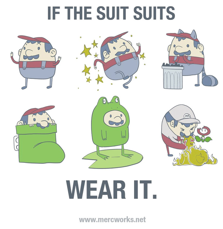 If the Suit Suits, Wear it! - Super Mario Bros.