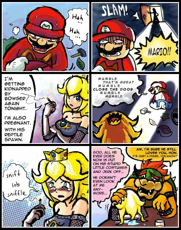Mario & Peach