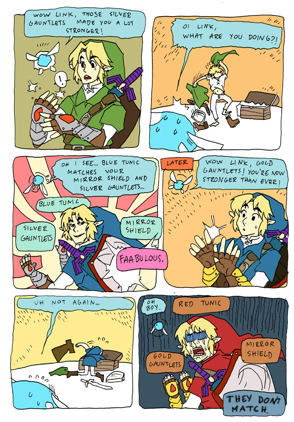 Fashion Senses are Tingling - Zelda
