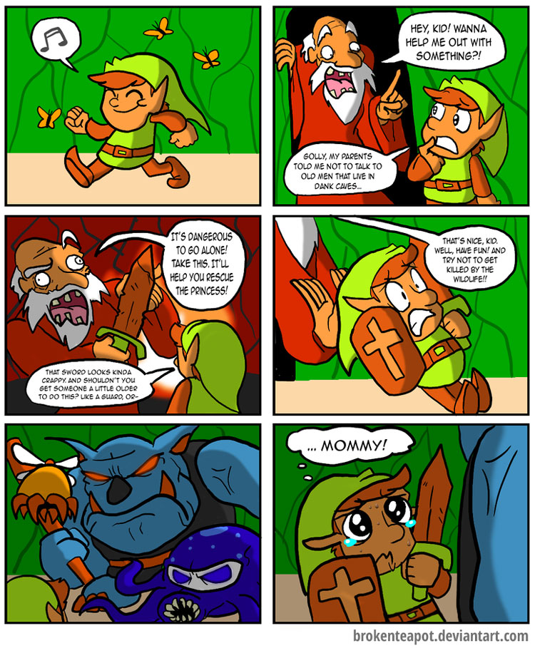 Ludicrousness of Zelda