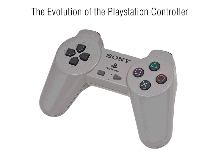 The Evolution of the Playstation Controller