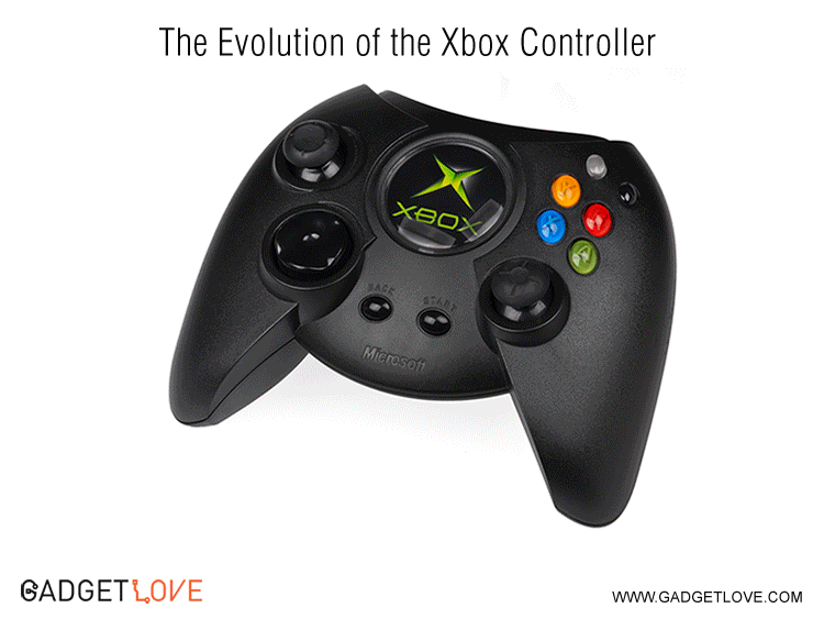 The Evolution of the Xbox Controller