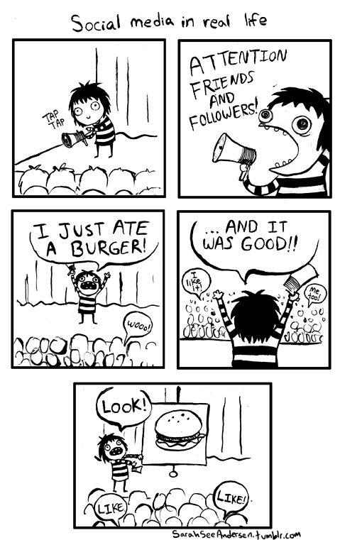 Social Media in Real Life