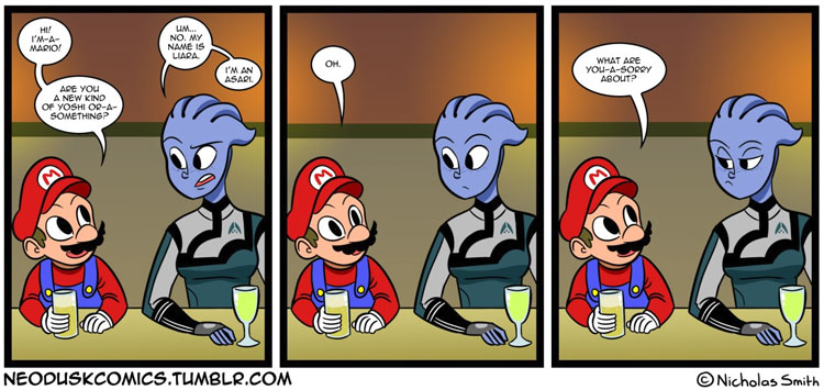 Meanwhile, at the Gamers Bar