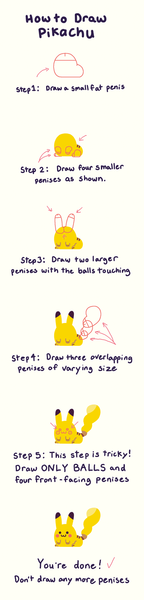 How to Draw Pikachu