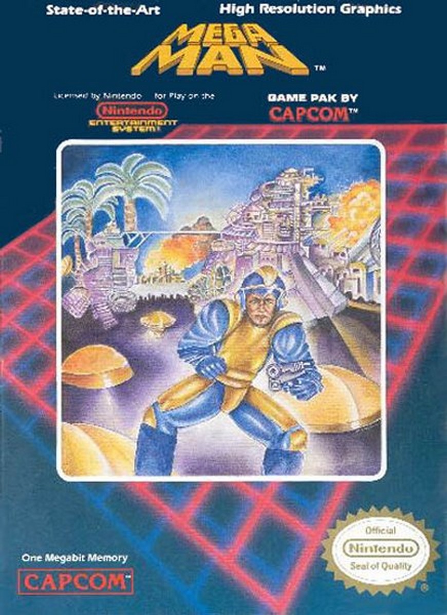 Mega Man (NES) - Bad Box Art