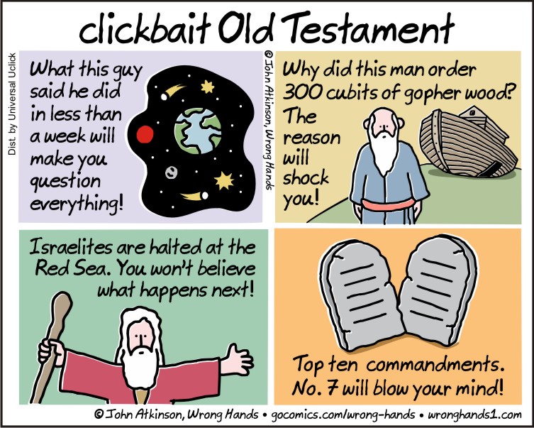 Clickbait Old Testament