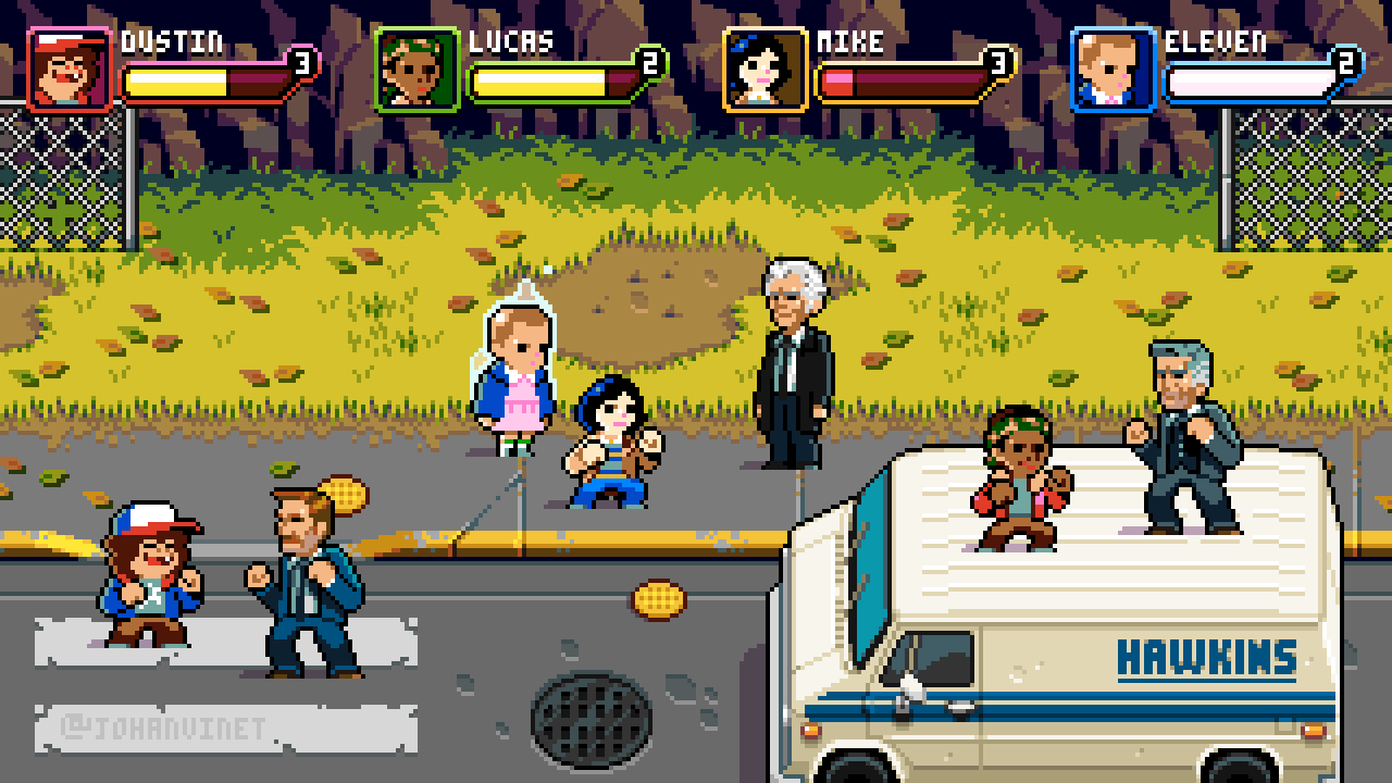 Stranger Pixel Things